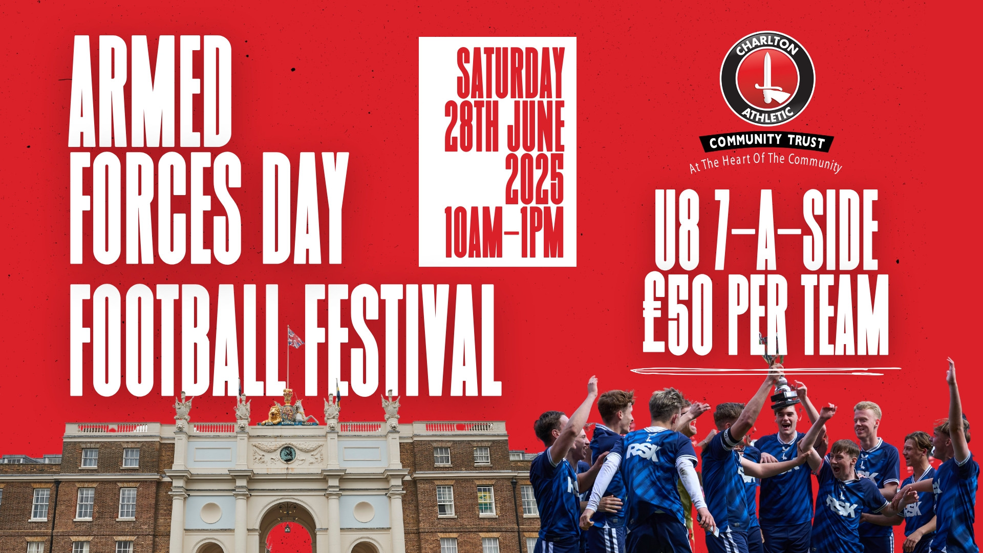 Armed Forces Day Football Festival - U8  7 v 7