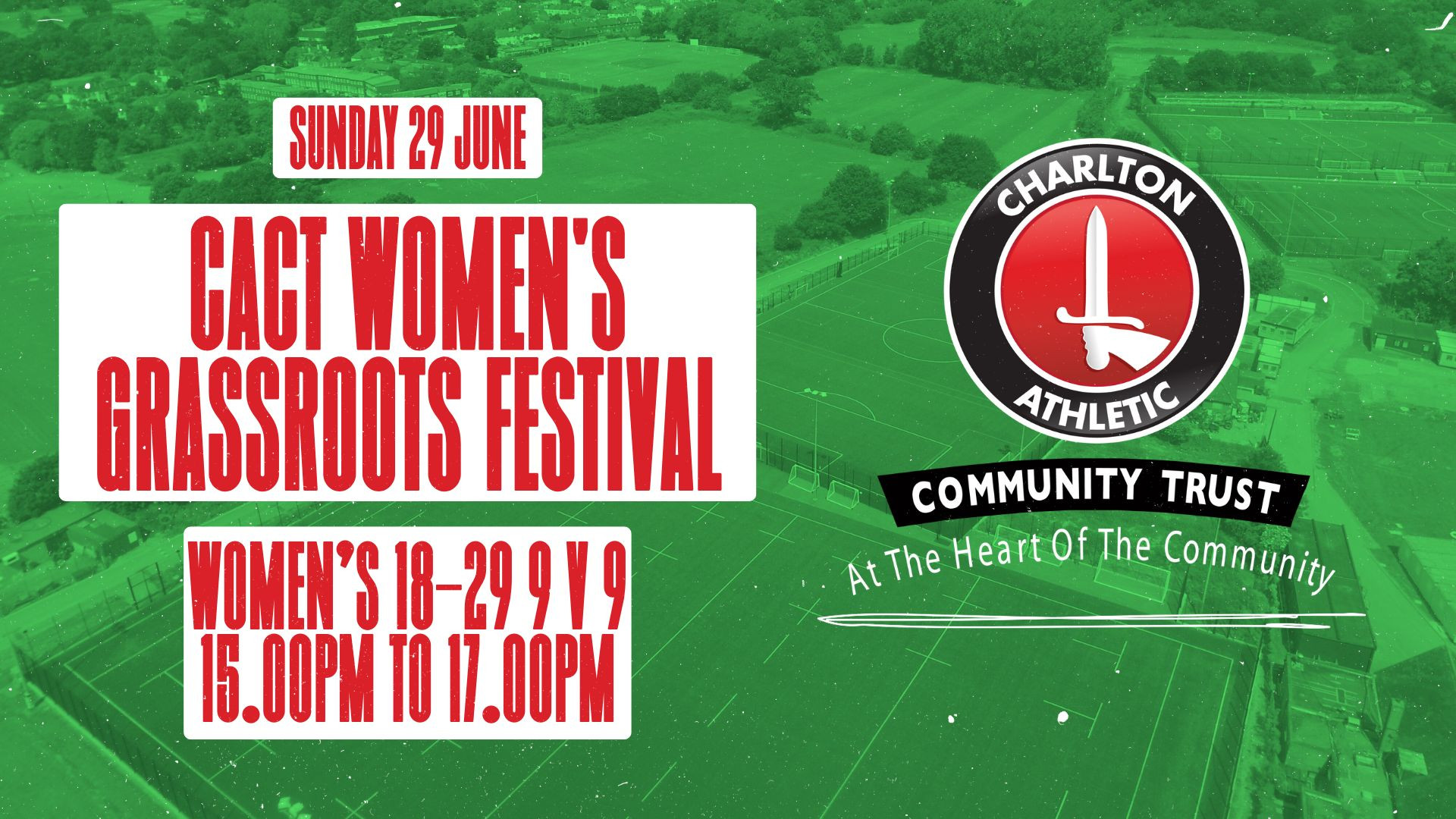 Women and Girls Grassroots Tournament - Women 18 - 29 years 9 v 9