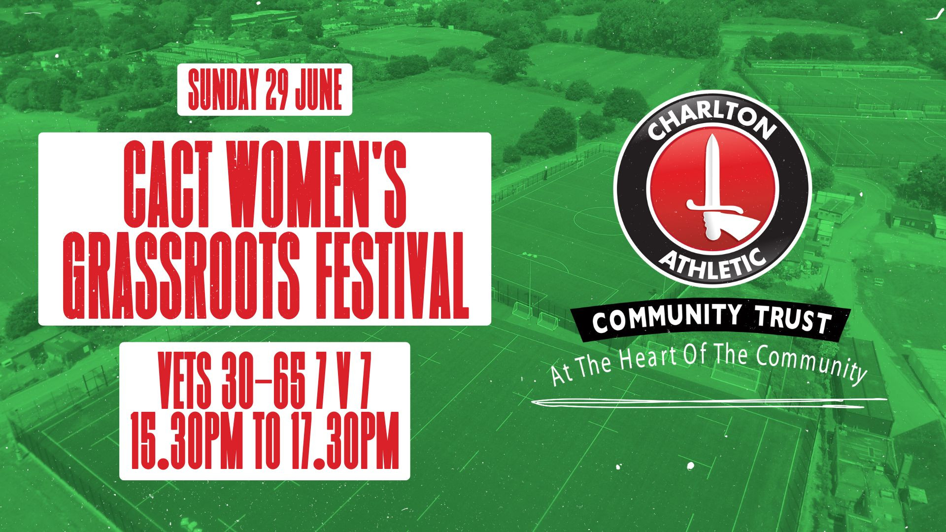 Women and Girls Grassroots Tournament - Vets 30 - 65 years 7 v 7
